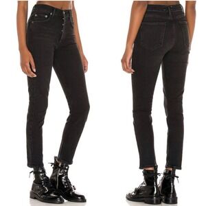 Agolde -‎ Nico High Rise Skinny Jeans Size 26 Black
